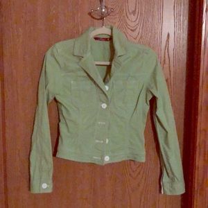Jacket - lime green